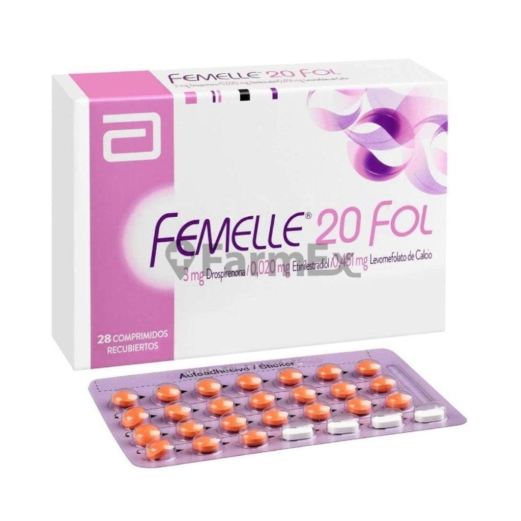 Femelle 20 Fol x 28 comprimidos Farmex-VidaTres-Persistente